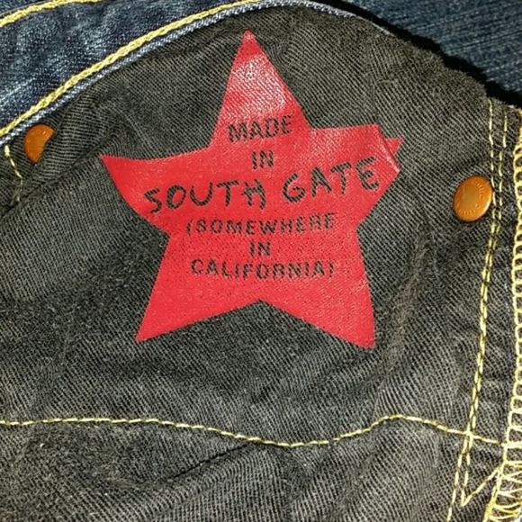 ❤️5/$25Vintage USA Adriano Goldschmied AG 24 by 32 Endear wings skinny leg jeans - Picture 4 of 6